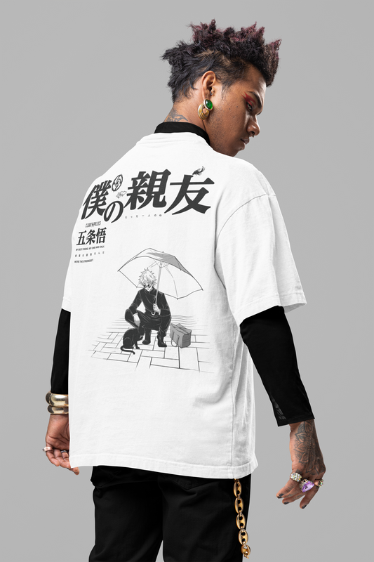 Satoru X Best Friend - Organic Oversize Shirt