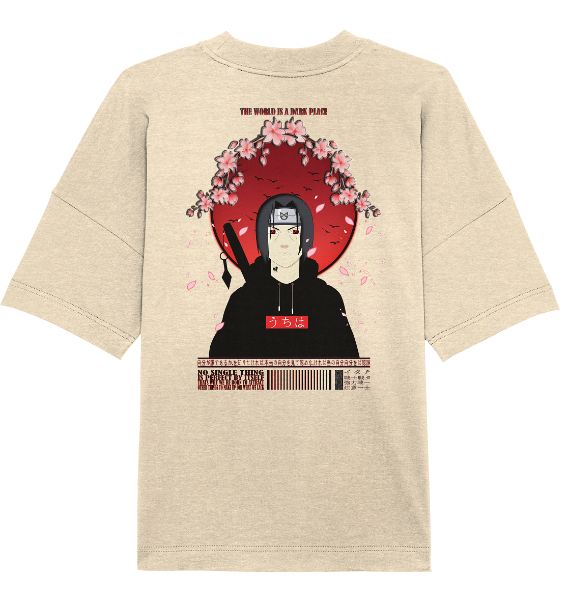 Itachi X Drip - Organic Oversize Shirt